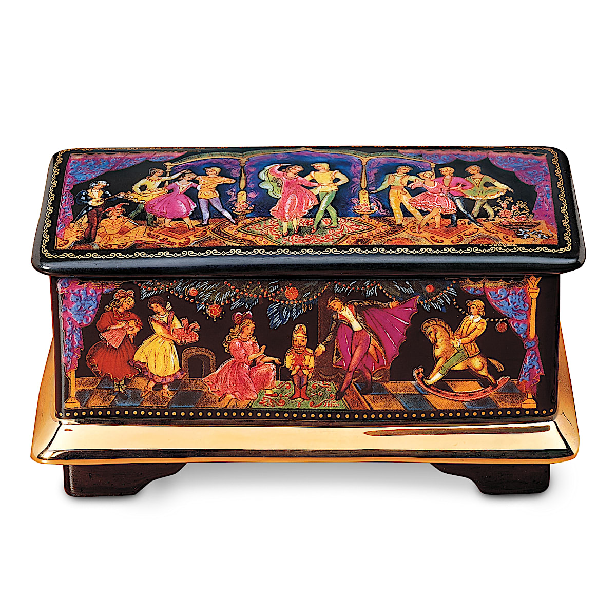 The Nutcracker Russian Ballet Music Box The Bradford Exchange